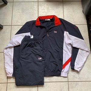 Vintage 90s Fila X HEAD track suit